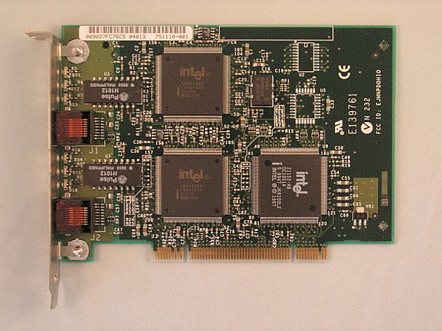 Abbildung der NIC Intel® EtherExpress® PRO/100+ Dual Port