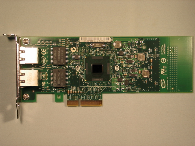 Abbildung der NIC Intel® Gigabit ET Dual Port Server Adapter